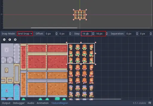 Defining our sprite sheet