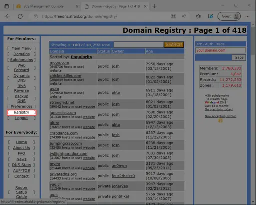 Registry