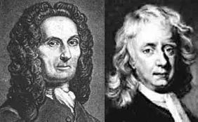 The boys, from left to right: Abraham de Moivre and James Stirling