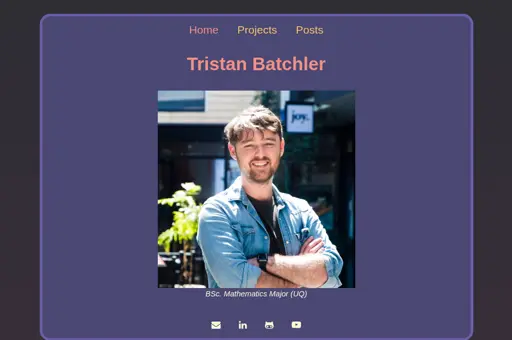 Screenshot of the site from August 2024